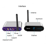Trasmettitore audio/video wireless 5,8 GHz con 2 ricevitori