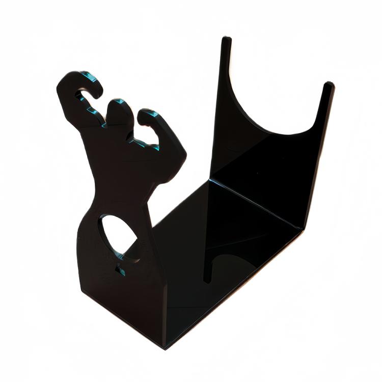Portabottiglie da tavolo in acrilico creativo, espositore per vino, Single Pack, 2pcs/Pack