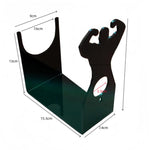 Portabottiglie da tavolo in acrilico creativo, espositore per vino, Single Pack, 2pcs/Pack