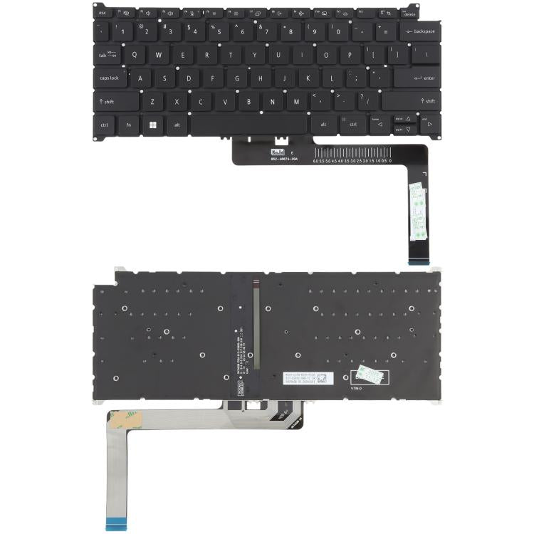 Tastiera retroilluminata per laptop Acer Swift SF314-44 / SF314-71 / N21H3 / SF314-512 / N21C2 / SF514-56T, versione USA., For Acer Swift SF314-44