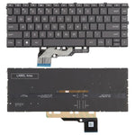Tastiera retroilluminata per laptop, versione USA, compatibile con HP Envy 15-FE 15-FE0013DX 15-FH 15-FH0013DX TPN-C165, For HP Envy 15-FE