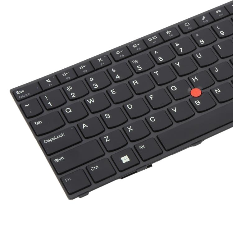 Tastiera retroilluminata con puntatore per laptop, versione USA, compatibile con Lenovo Thinkpad T16 Gen 1, P16S Gen 1 e L15 Gen 3., For Lenovo Thinkpad T16 Gen 1