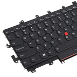 Tastiera retroilluminata con puntatore per laptop Lenovo ThinkPad X1 Yoga 1ST 00PA042, versione USA., For Lenovo ThinkPad X1 Yoga 1ST