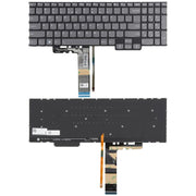 Tastiera retroilluminata con puntatore per laptop Lenovo ThinkBook 16p G3 ARH / 16p G4 IRH / 16p G2 ACH, versione USA., For Lenovo ThinkBook 16p G3 ARH