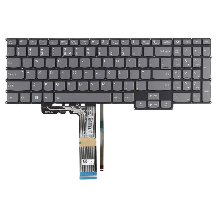 Tastiera retroilluminata con puntatore per laptop Lenovo ThinkBook 16p G3 ARH / 16p G4 IRH / 16p G2 ACH, versione USA., For Lenovo ThinkBook 16p G3 ARH