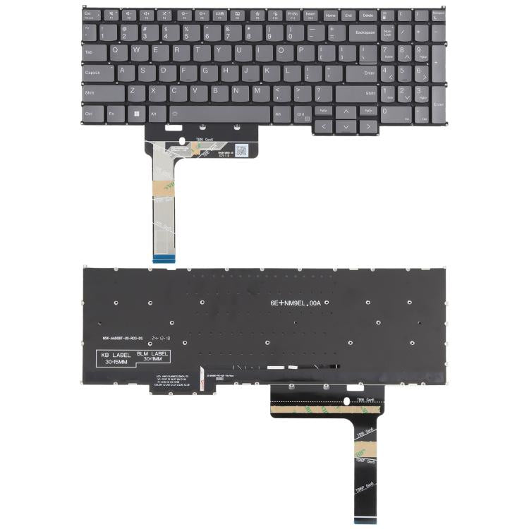Tastiera retroilluminata con puntatore per laptop, versione USA, compatibile con Lenovo ThinkBook 16 G6 / 16 G6 IRL 21KH / 16 G6 ABP 21KK, For Lenovo ThinkBook 16 G6