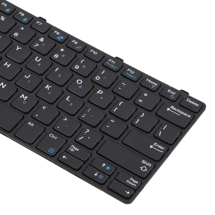 For Dell Latitude 13 3380 3180 3189 3190 343NN 0343NN US Version Laptop Keyboard, Not Compatible with Chromebook 11 3180 3189, For Dell Latitude 13 3380(Black)
