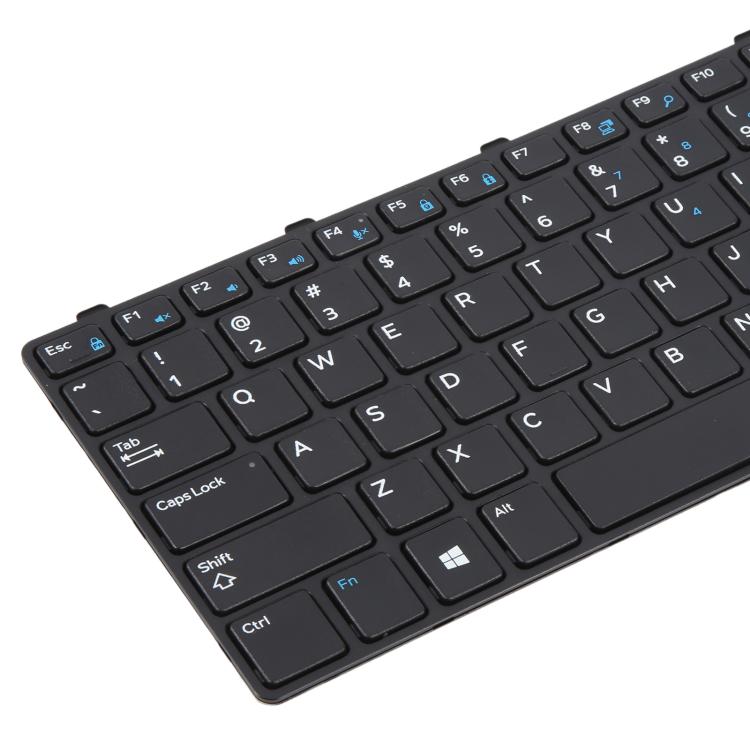 Tastiera per laptop Dell Latitude 13 3380 3180 3189 3190 343NN 0343NN versione USA, non compatibile con Chromebook 11 3180 3189, For Dell Latitude 13 3380(Black)