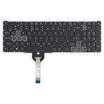 Tastiera retroilluminata per laptop Acer Nitro 5 AN515-51 52-55K1 N17C1 AN515-57-53TK, versione USA., For Acer Nitro 5