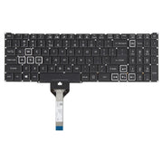 Tastiera retroilluminata per laptop Acer Nitro 5 AN515-51 52-55K1 N17C1 AN515-57-53TK, versione USA., For Acer Nitro 5