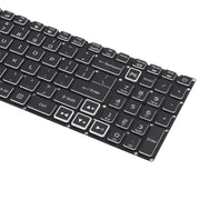 Tastiera retroilluminata per laptop Acer Nitro 5 AN515-51 52-55K1 N17C1 AN515-57-53TK, versione USA., For Acer Nitro 5