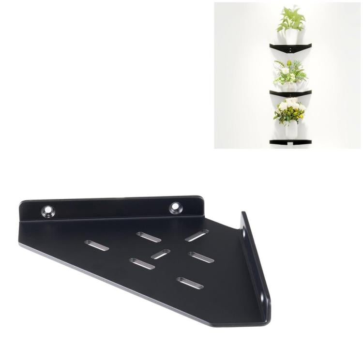 Mensola angolare triangolare in acrilico da parete, Single Pack, 2pcs/Pack