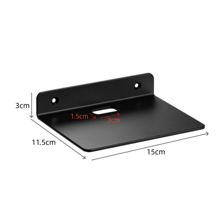 Piccolo espositore quadrato in acrilico da parete, Single Pack, 2pcs/Pack
