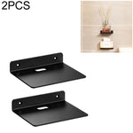 Piccolo espositore quadrato in acrilico da parete, Single Pack, 2pcs/Pack