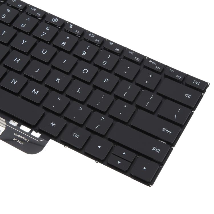 Tastiera retroilluminata per laptop Huawei MateBook 13s EMD-W76 / EMD-W56 / MateBook HKD-W56 / HKD-W76 versione USA, For Huawei MateBook 13s