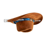 Porta cappelli da cowboy regolabile con tre fori in acrilico trasparente, da parete., Single Pack, 2pcs/Pack