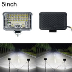 Faro a LED super luminoso da 12V-80V CC per veicoli elettrici, trattori, ATV/UTV, 15-LEDs Single Light, 3 inch 18-LEDs Single Light, 4 inch 30-LEDs High Low Light, 5 inch 48-LEDs High Low Light, 7 inch 57-LEDs High Low Light, 8 inch 84-LEDs High Low Li...