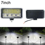 Faro a LED super luminoso da 12V-80V CC per veicoli elettrici, trattori, ATV/UTV, 15-LEDs Single Light, 3 inch 18-LEDs Single Light, 4 inch 30-LEDs High Low Light, 5 inch 48-LEDs High Low Light, 7 inch 57-LEDs High Low Light, 8 inch 84-LEDs High Low Li...