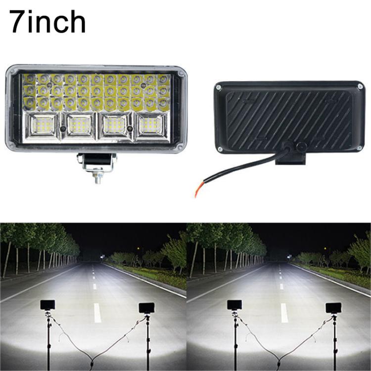 Faro a LED super luminoso da 12V-80V CC per veicoli elettrici, trattori, ATV/UTV, 15-LEDs Single Light, 3 inch 18-LEDs Single Light, 4 inch 30-LEDs High Low Light, 5 inch 48-LEDs High Low Light, 7 inch 57-LEDs High Low Light, 8 inch 84-LEDs High Low Li...
