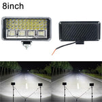 Faro a LED super luminoso da 12V-80V CC per veicoli elettrici, trattori, ATV/UTV, 15-LEDs Single Light, 3 inch 18-LEDs Single Light, 4 inch 30-LEDs High Low Light, 5 inch 48-LEDs High Low Light, 7 inch 57-LEDs High Low Light, 8 inch 84-LEDs High Low Li...