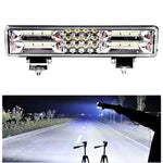 Faro a LED super luminoso da 12V-80V CC per veicoli elettrici, trattori, ATV/UTV, 15-LEDs Single Light, 3 inch 18-LEDs Single Light, 4 inch 30-LEDs High Low Light, 5 inch 48-LEDs High Low Light, 7 inch 57-LEDs High Low Light, 8 inch 84-LEDs High Low Li...