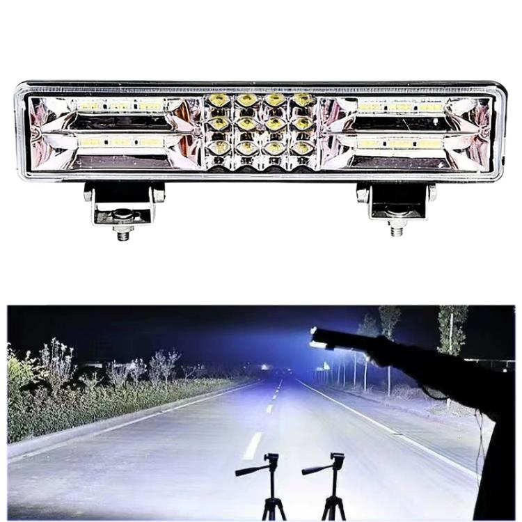 Faro a LED super luminoso da 12V-80V CC per veicoli elettrici, trattori, ATV/UTV, 15-LEDs Single Light, 3 inch 18-LEDs Single Light, 4 inch 30-LEDs High Low Light, 5 inch 48-LEDs High Low Light, 7 inch 57-LEDs High Low Light, 8 inch 84-LEDs High Low Li...