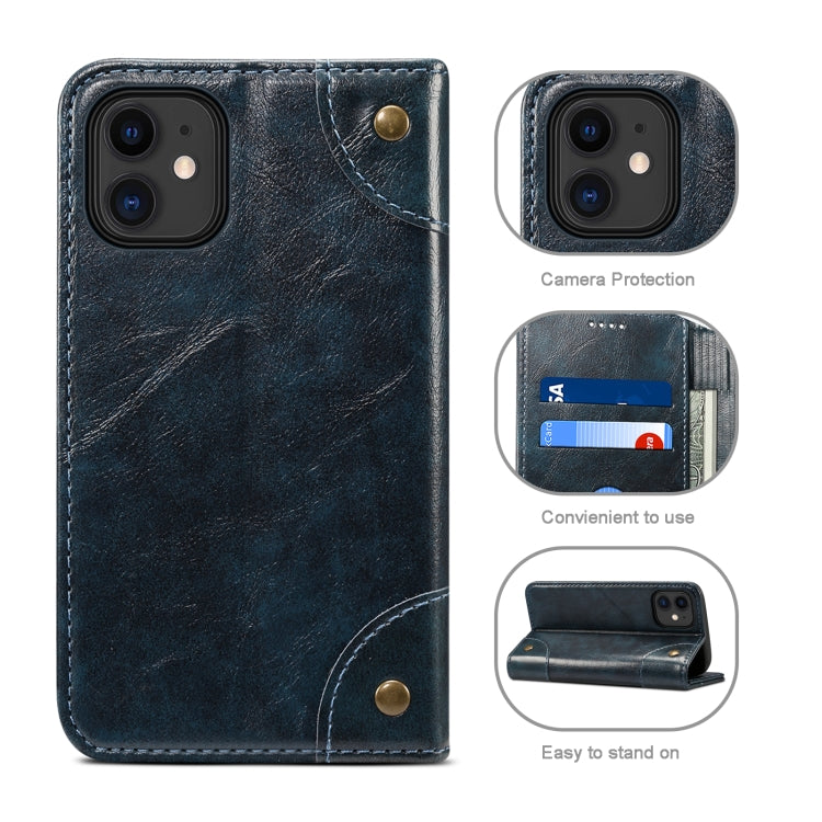 Custodia in pelle a ribalta per iPhone 12, 12 Pro e 12 Pro Max