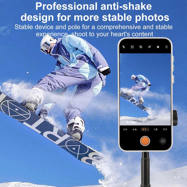 Mini treppiede magnetico per telefono, asta per selfie estensibile, supporto per telefono