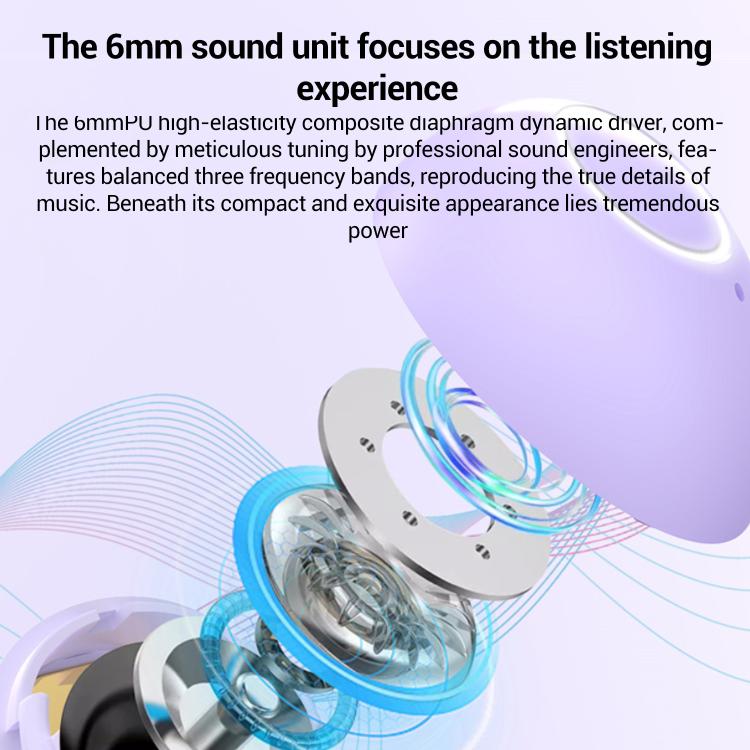 Auricolari Bluetooth in-ear ultra-mini con display digitale, riduzione del rumore durante il sonno, modello SK32., SK32