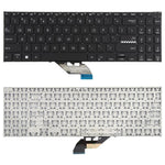 Tastiera per laptop ASUS Vivobook S 16 Flip TP3604 TP3604VA TN3604 TN3604U versione USA, For ASUS Vivobook S 16 Flip(Black)