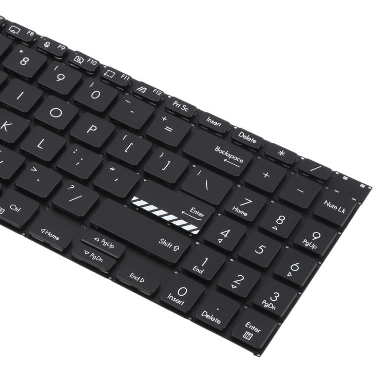 Tastiera per laptop ASUS Vivobook S 16 Flip TP3604 TP3604VA TN3604 TN3604U versione USA, For ASUS Vivobook S 16 Flip(Black)