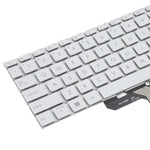 Tastiera retroilluminata per laptop ASUS Vivobook Pro 16 K6502 K6602 ZC ZE versione USA, For ASUS Vivobook Pro 16(Silver)
