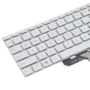 Tastiera retroilluminata per laptop ASUS Vivobook Pro 16 K6502 K6602 ZC ZE versione USA, For ASUS Vivobook Pro 16(Silver)