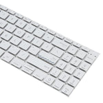 Tastiera retroilluminata per laptop ASUS Vivobook Pro 16 K6502 K6602 ZC ZE versione USA, For ASUS Vivobook Pro 16(Silver)