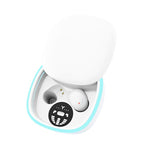 Auricolari Bluetooth ultra-mini semi-in-ear con copertura scorrevole e riduzione del rumore durante il sonno., mini13N