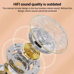 Auricolari Bluetooth ultra-mini semi-in-ear con copertura scorrevole e riduzione del rumore durante il sonno., mini13N