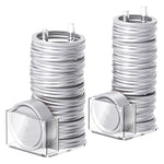 Porta coperchi per barattoli Mason in acrilico trasparente, 70mm Regular Mouth, 86mm Regular Mouth, 70mm and 86mm 2pcs/Pack