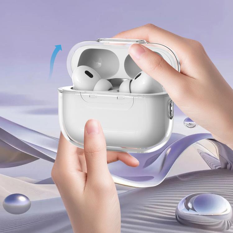 Custodia protettiva antiurto Clear Lock per auricolari wireless., For AirPods Pro 3, For AirPods Pro 2, For AirPods Pro