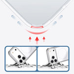 Custodia magnetica antiurto per telefono in policarbonato traslucido., For iPhone 17 Pro Max, For iPhone 17 Pro