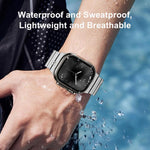 Cinturino per orologio in lega di titanio e silicone con chiusura magnetica a una perlina, For Apple Watch 46mm / 49mm / 45mm / 44mm, For Apple Watch 42mm / 41mm / 40mm / 38mm