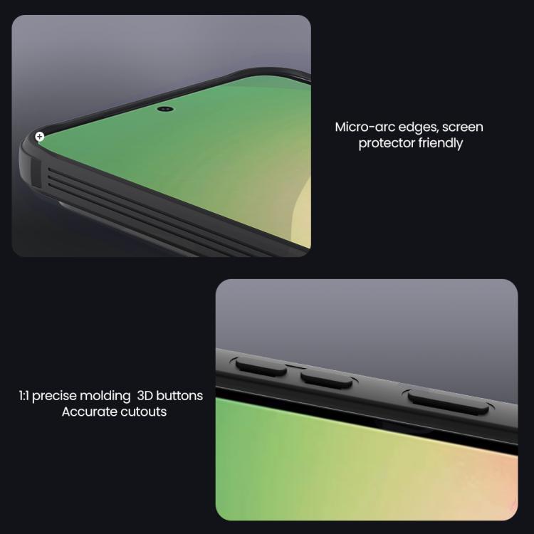 Custodia per telefono NILLKIN Black Mirror Pro Series Camshield per PC, For Samsung Galaxy A57 5G, For Samsung Galaxy A37 5G