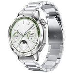 Cinturino per orologio in lega di titanio con fibbia piatta pieghevole a tre perline., For OPPO Watch X2 / Watch X