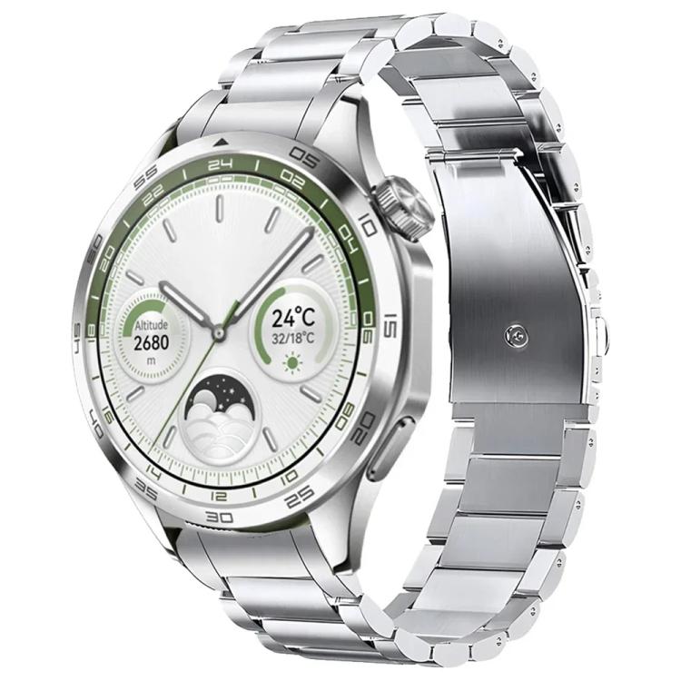 Cinturino per orologio in lega di titanio con fibbia piatta pieghevole a tre perline., For OPPO Watch X2 / Watch X
