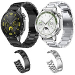 Cinturino per orologio in lega di titanio con fibbia piatta pieghevole a tre perline., For OPPO Watch X2 / Watch X