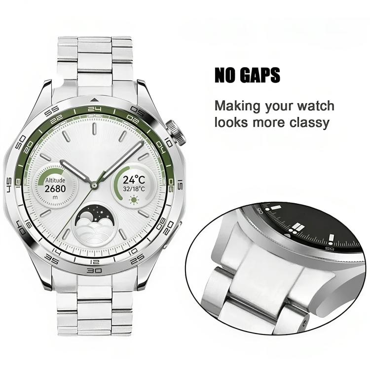 Cinturino per orologio in lega di titanio con fibbia piatta pieghevole a tre perline., For OPPO Watch X2 / Watch X