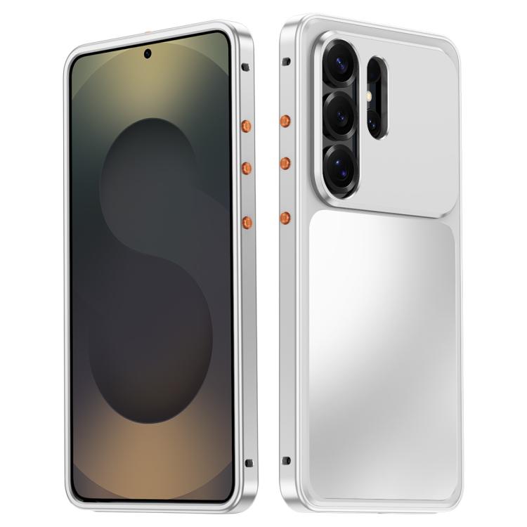 Custodia per telefono in metallo con fibbia magnetica, For Samsung Galaxy S26 Ultra 5G, For Samsung Galaxy S25 Ultra 5G, For Samsung Galaxy S24 Ultra 5G, For Samsung Galaxy S23 Ultra 5G