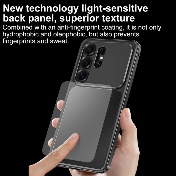 Custodia per telefono in metallo con fibbia magnetica, For Samsung Galaxy S26 Ultra 5G, For Samsung Galaxy S25 Ultra 5G, For Samsung Galaxy S24 Ultra 5G, For Samsung Galaxy S23 Ultra 5G
