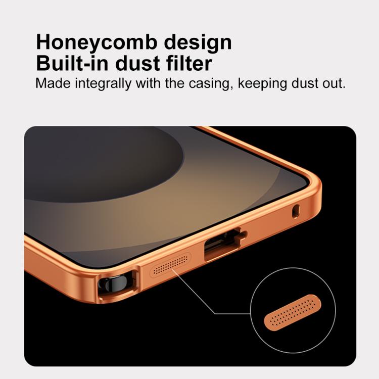 Custodia per telefono in metallo con fibbia magnetica, For Samsung Galaxy S26 Ultra 5G, For Samsung Galaxy S25 Ultra 5G, For Samsung Galaxy S24 Ultra 5G, For Samsung Galaxy S23 Ultra 5G