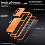 Custodia per telefono in metallo con fibbia magnetica, For Samsung Galaxy S26 Ultra 5G, For Samsung Galaxy S25 Ultra 5G, For Samsung Galaxy S24 Ultra 5G, For Samsung Galaxy S23 Ultra 5G