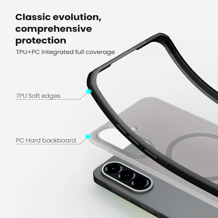 Custodia magnetica per telefono NILLKIN Frosted Shield Pro, For Samsung Galaxy A57 5G